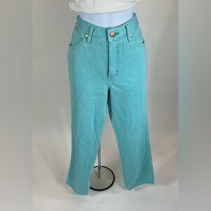 Wrangler Women’s Wild West 603 High Rise Straight  Jeans Smoke Sea 25/28